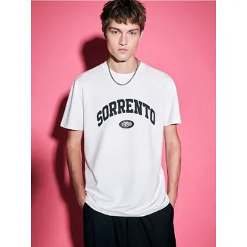 Tričko s&nbsp;potiskem - XXL - House - krémový - 005GV-01X