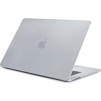 Pouzdro na mobilní telefon Pipetto Hardshell Dots Case Frosted Clear MacBook Air 15" (M2,2023; M3,2024)