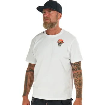 Pánské triko SKULL II WHITE / 6XL