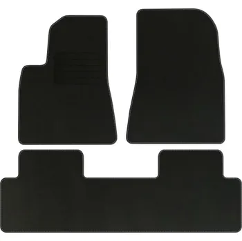 autokoberec Koberce Edecor velurové 3 ks