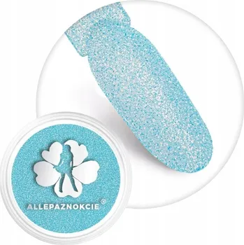 Třpytky na nehty ve skleničce ALLEPAZNOKCIE 2g Modré Č. 125