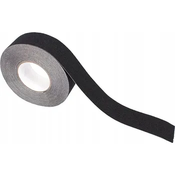 Lepicí páska Protiskluzová páska černá 25 mm x 18 m samolepicí, venkovní, premium