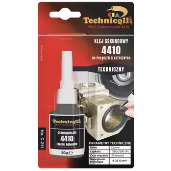 Průmyslové lepidlo TECHNICQLL CIA ELASTIC - Technické elastické lepidlo 20g