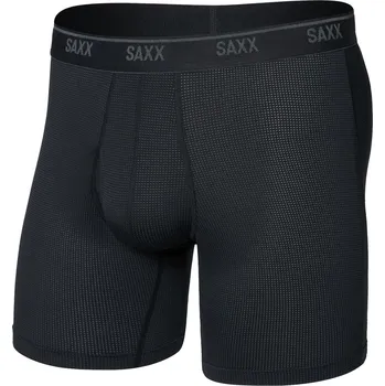 Boxerky Pánské boxerky SAXX QUEST QUICK-DRY MESH BOXER BRIEF FLY velikost XL