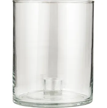 Svícen Skleněný svícen Ib Laursen 15 cm s objímkou pro sv. P.2,2 cm