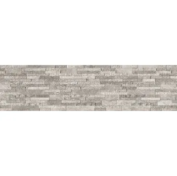 Obklad Brickup Angolo Ocean Travertino Storm - obkládačka roh 16x28x11 šedá BKPA16