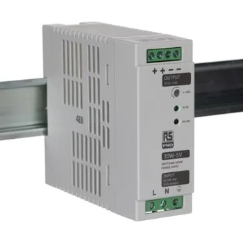 spínaný zdroj RS PRO Spínaný Napájecí zdroj na lištu DIN, počet výstupů: 1, výstup: 5V dc, 5A, vstupní: 230V ac,30W