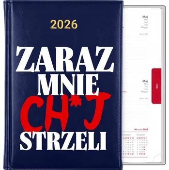 Kalendář Knižní kalendář 2026 A5 modrý