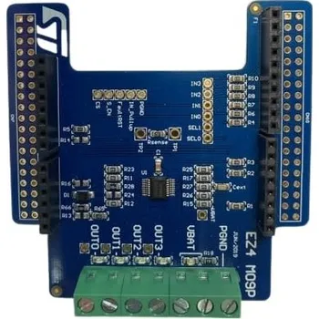 Skateboardová deska Vyhodnocovací deska, VNQ9025AJ Evaluation Board, Vyhodnocovací deska, STMicroelectronics