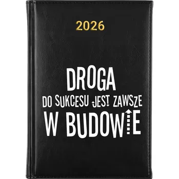 Kalendář Knižkový kalendář 2026 A5 černý