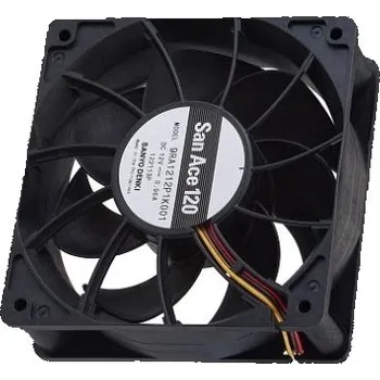 PC ventilátor Sanyo DenkiAxiální ventilátor 12 V DC DC 11.5W250mA, 120 x 120 x 38mm