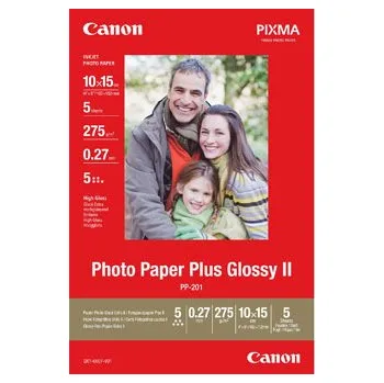 Fotopapír Canon Glossy Photo Paper, foto papír, lesklý, bílý, 10x15cm, 4x6", 275 g/m2, 5 ks, 2311B053, nespecifikováno