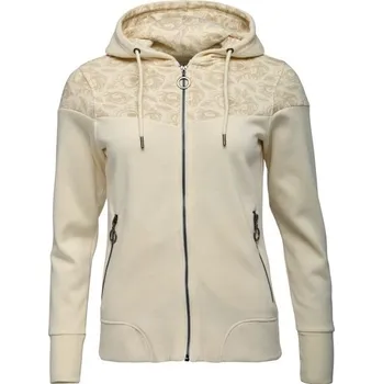 Dámská mikina Dámská celorozepínací mikina Willard KALIMA XL Béžová