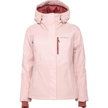 Dámská zimní bunda Columbia ROSIE RUN INSULATED JACKET S Růžová, Stříbrná