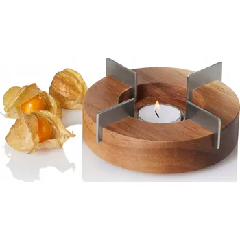 Konvice na čaj MALÝ OHŘÍVAČ PRO KONVICE na čaj AdHoc Tuto S Akátové dřevo