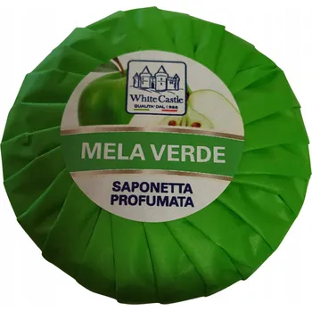 Mýdlo White castle rostlinné kulaté mýdlo 100g Jablko