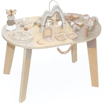 Dřevěná hračka Label Label Stoleček s aktivitami - Nougat