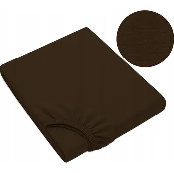 Prostěradlo Prostěradlo 120x200 jersey hnědé