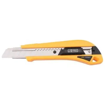 Pracovní nůž Bezpečnostní nůž zatahovací Pro nízkou zátěž 18mm Odlamovací čepel RS PRO