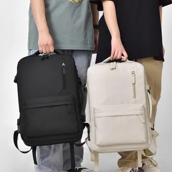 Sportovní batoh Univerzální batoh do školy, na cesty i na sport béžová