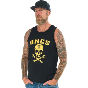 Pánské tílko Pánský top WRENCH BLACK/YELLOW / 6XL