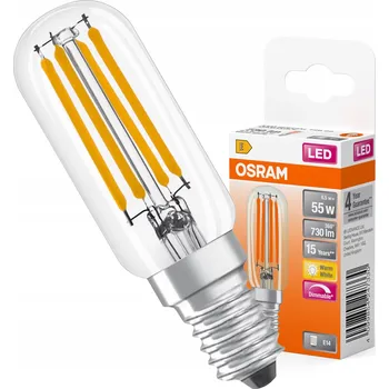 Žárovka OSRAM LED trubicová žárovka mini T26 6,5W (ekvivalent 55W) E14 2700K stmívatelná