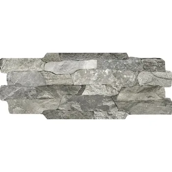 Obklad Brickup Breccia Grigio - obkládačka 16x42 šedá BKP140