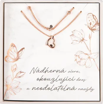 Party dekorace Dvojitý náhrdelník - Navždy neodolatelná