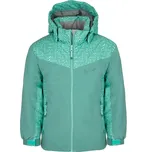 Kilpi JENOVA-JG Dívčí lyžařská bunda SJ0153KI Tmavě zelená 110
