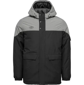 Pánské oblečení Pánská zimní bunda Umbro ABIE L Tmavě šedá, Šedá