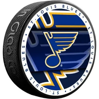 Puk Fanouškovský hokejový puk INGLASCO ST. LOUIS BLUES MEDALLION BLISTER UNI Černá, Mix