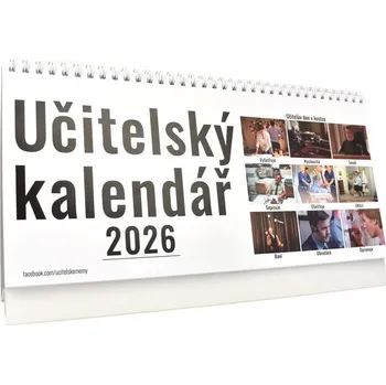 Kalendář Optys Stolní učitelský kalendář 2026
