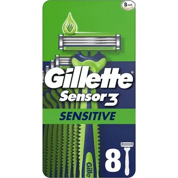 Gillette Sensor3 Náhradní hlavice do holicího strojku 8 kusů