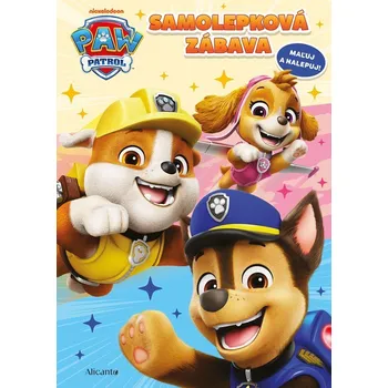 Bystrá hlava Labková patrola - Samolepková zábava