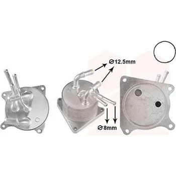 Motor automobilu Olejový chladič, motorový olej VAN WEZEL 32013703