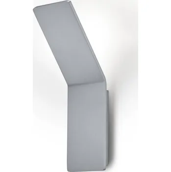 Lampička Knapstein Nástěnné svítidlo Ava LED, matný nikl, hliník, 1 světlo 1 x 10 W LED - Doprava zdarma