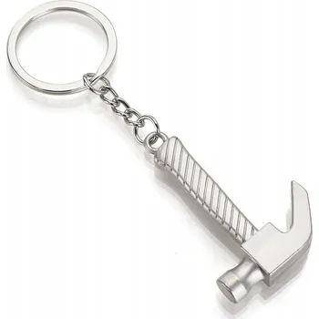 Přívěsek Na Klíče tesařské kladivo – kovový přívěsek pro kutily