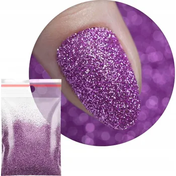 Prášek na nehty Ozdoby Na Nechty 20g Kosmetický Fialový Purple Liliový Č.118