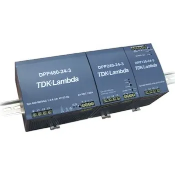 spínaný zdroj TDK-Lambda Napájecí zdroj na lištu DIN, výstup: 24V dc, 10A, vstupní: 340 → 575V ac,240W