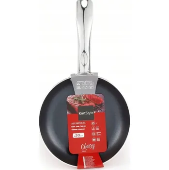 Pánev Hliníková pánev na smažení, indukce, plyn, 30 cm