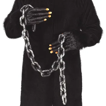 Karnevalový doplněk Řetěz pro čerta 150 cm 150 cm