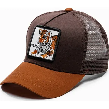 Kšiltovka Edoti Pánská kšiltovka Vincent hnědá One size