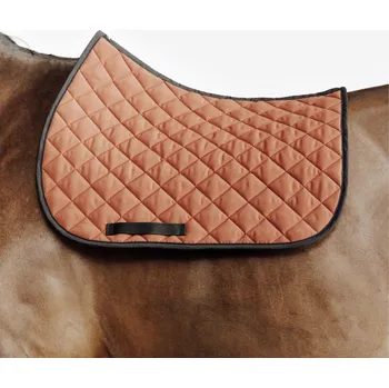 FOUGANZA Podsedlová dečka pro koně a poníky 100 FS KAŠTANOVÁ|ČERNÁ