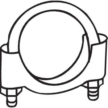 Upínač, výfukový systém BOSAL (250-245)