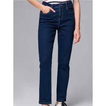 Dámské džíny Sinsay - Džíny boyfriend slim - námořnická modrá - 873EV-59J - 873EV-59J-38