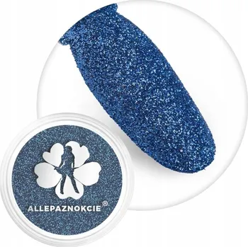 Prach na nehty, ozdoba - třpytky ALLEPAZNOKCIE 2g, brokat v dózičce Č.45