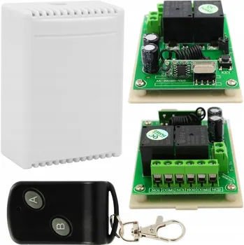 Bezpečnostní kamera Dálkové rádiové ovládání 2-kanálové RADIOLINIE vypínač zapínač 315MHz