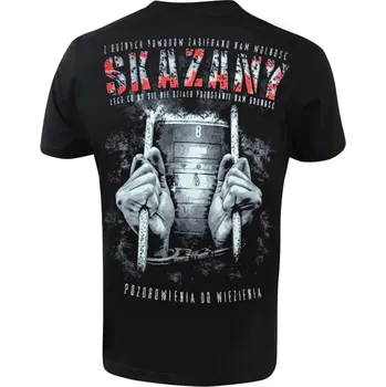 Bavlněné Tričko Extreme Adrenaline Pánské T-shirt "PDW - Skazany!" vel. S
