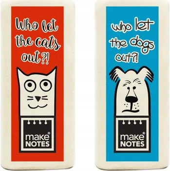 Pryž Guma na mazání Make Notes bílá 2 ks