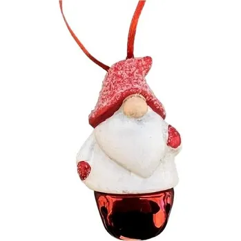 Vánoční dekorace HIGHLIFE Vánoční ozdoba - Rolnička s vánočním motivem